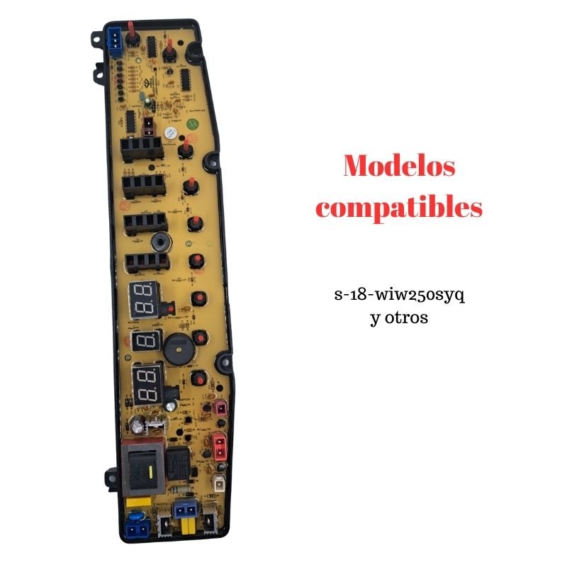 Tarjeta control panel lavadora Whirlpool china 3 relojes