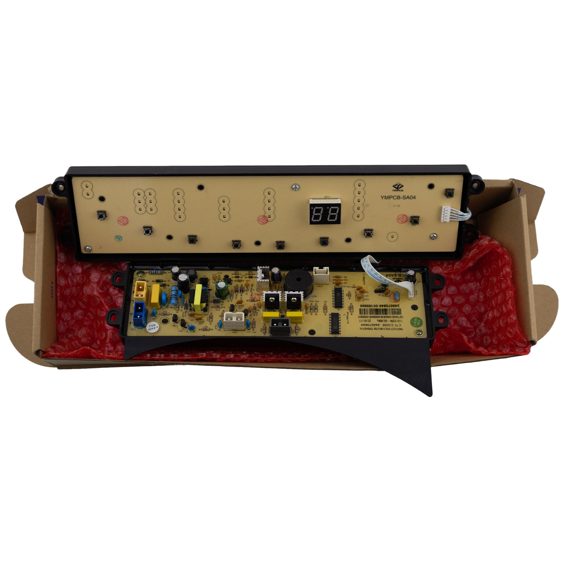 Tarjeta control panel lavadora Haceb 511pl Electrolux 9 pulsadores