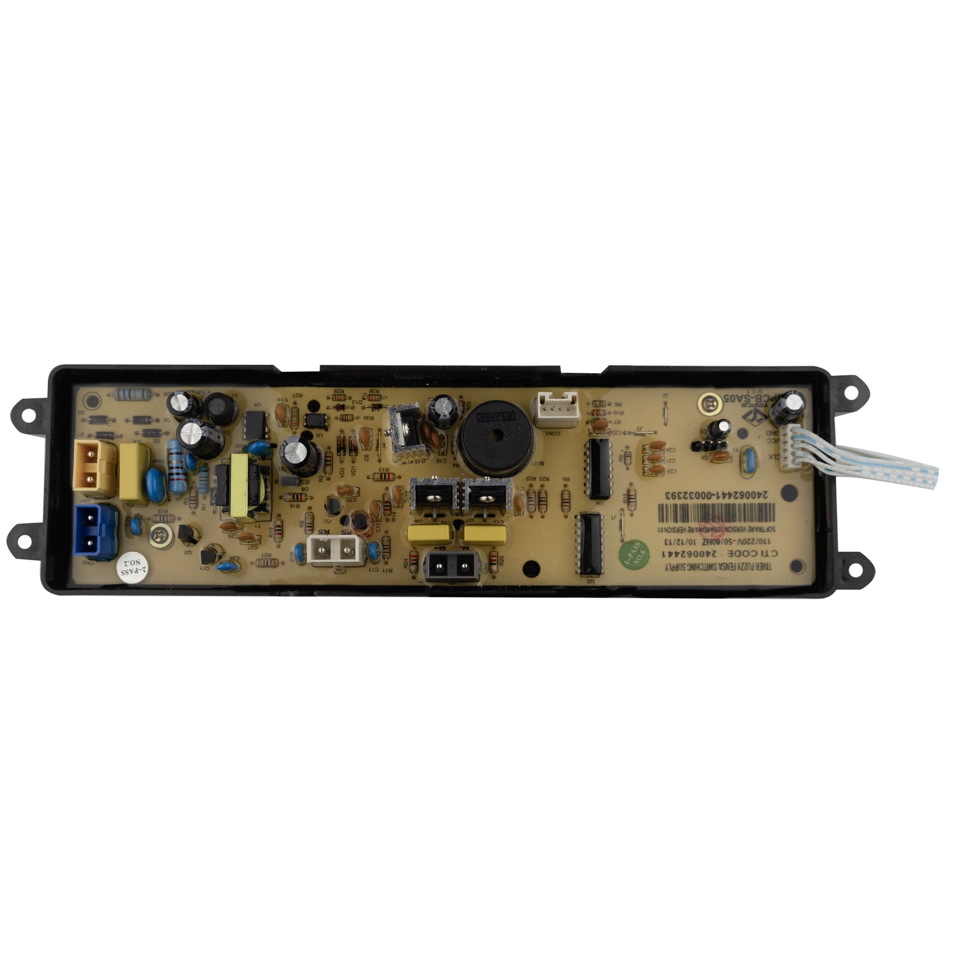 Tarjeta panel control 7 pulsadores lavadora Haceb D0960PL