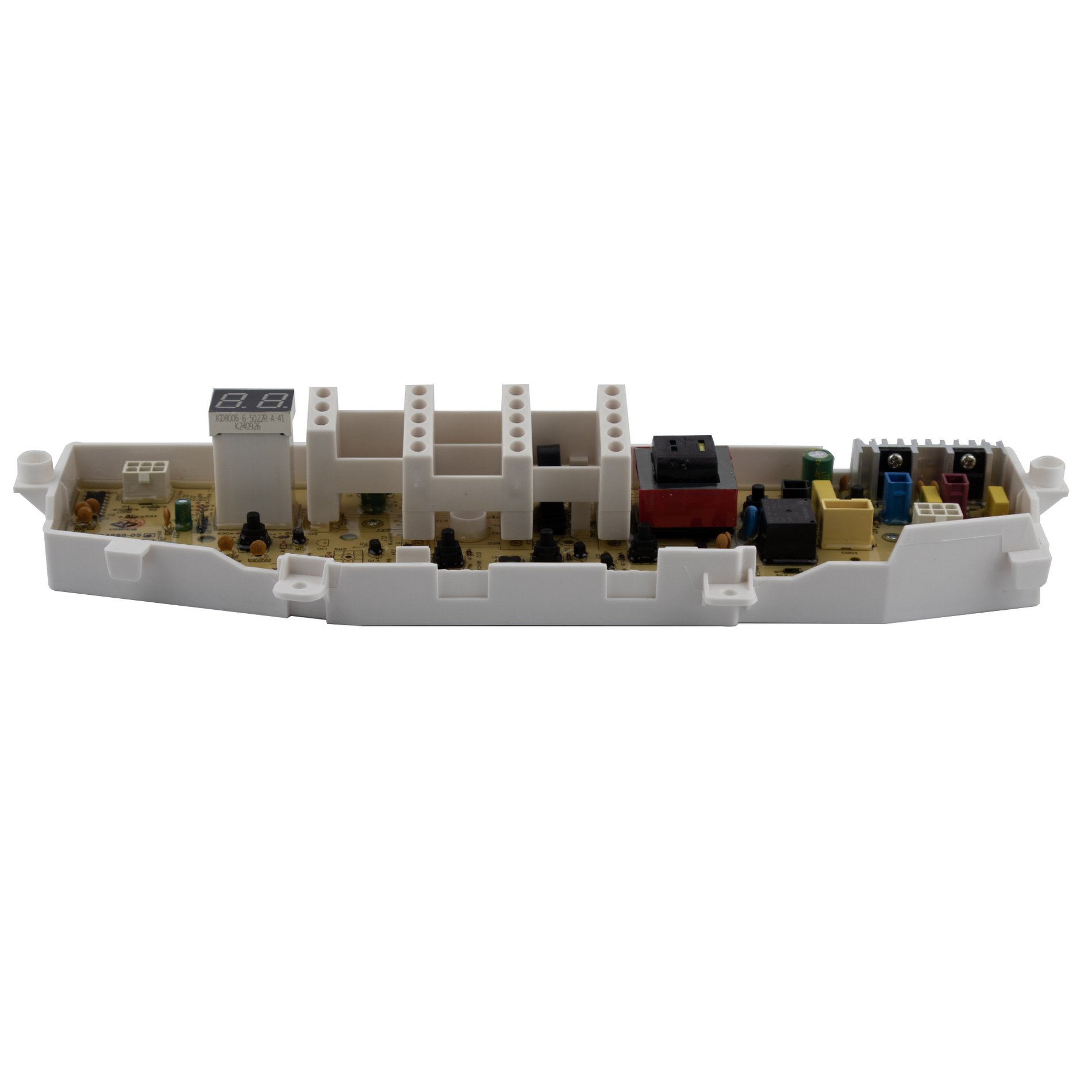 Tarjeta control panel reloj al lado lavadora Samsung