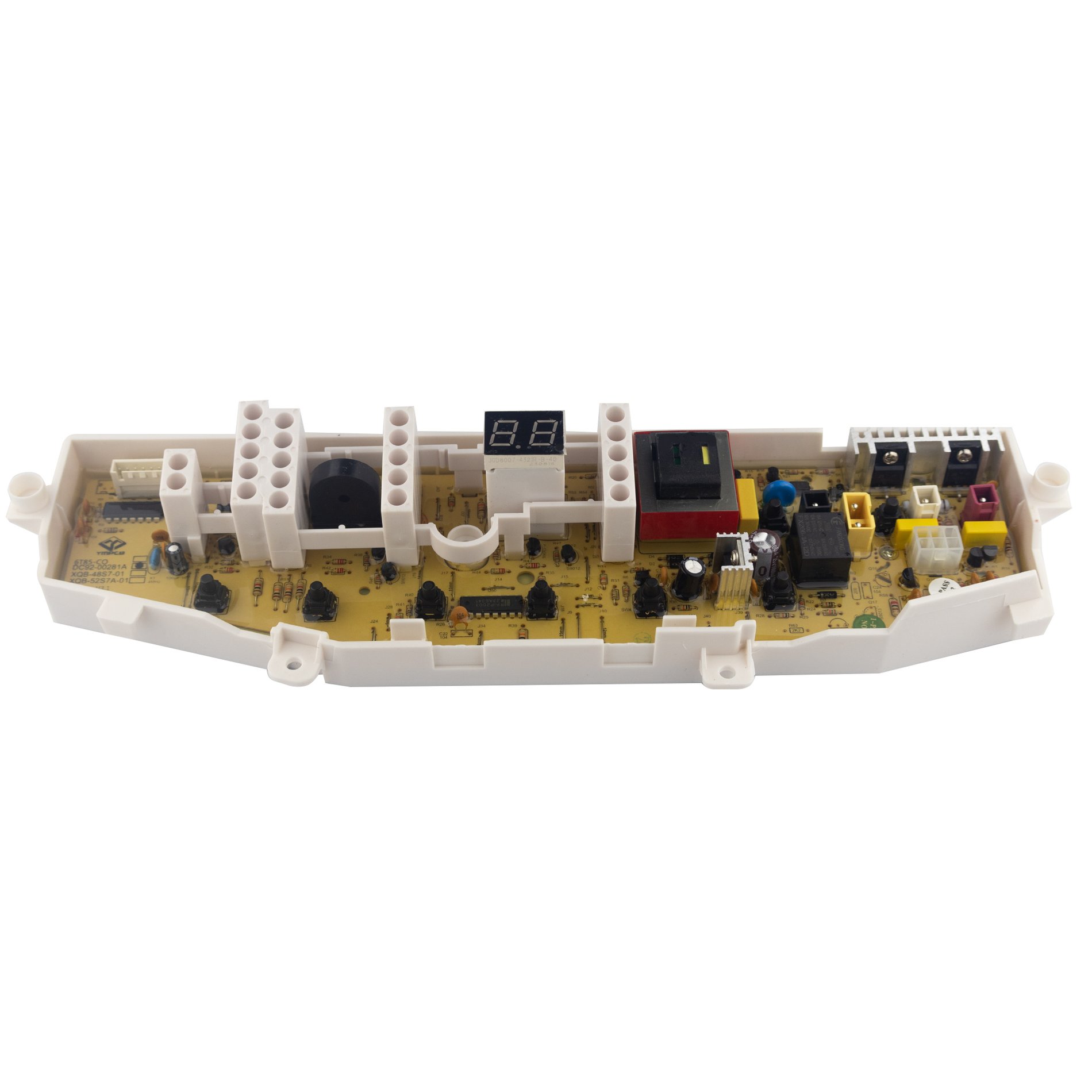 Tarjeta control panel reloj al centro lavadora Samsung
