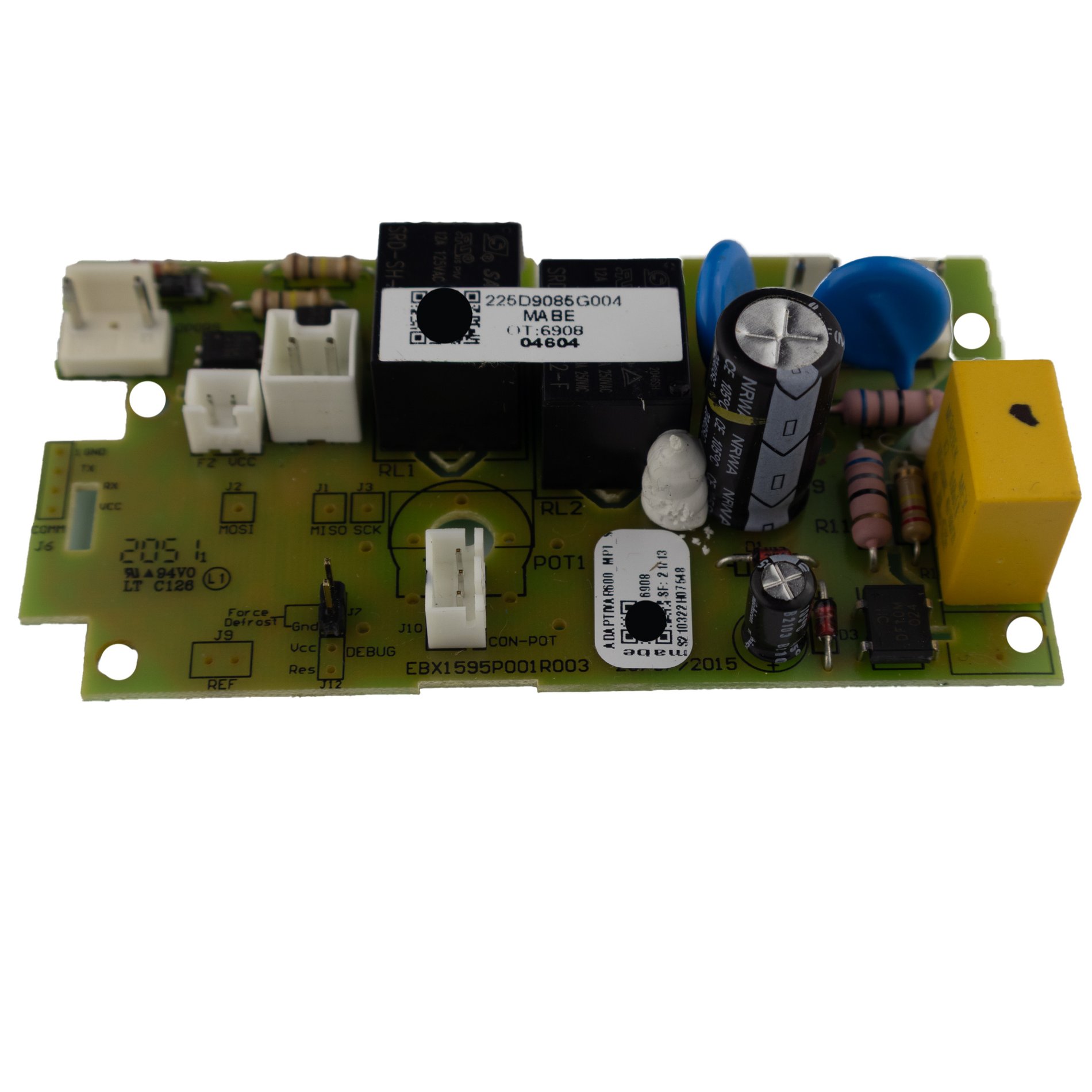 Tarjeta control panel nevera Mabe 225D9085G004 Original