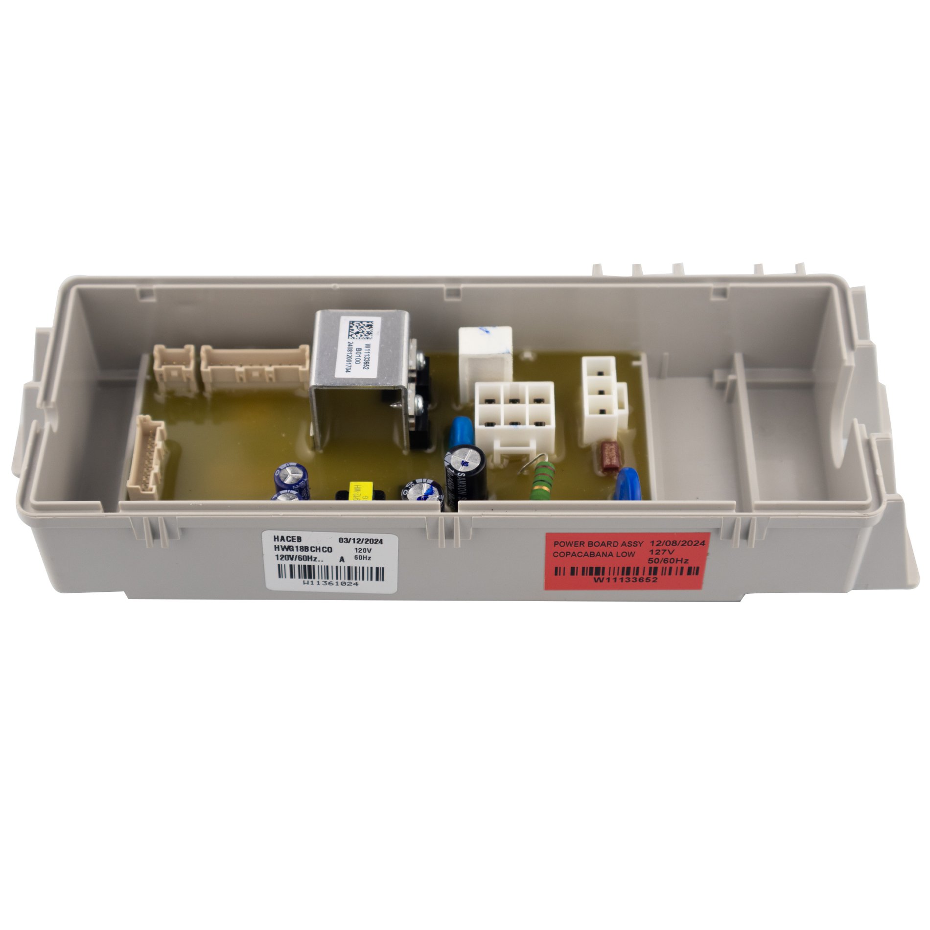 Tarjeta control panel de potencia lavadora Haceb Atlas de 18kg original