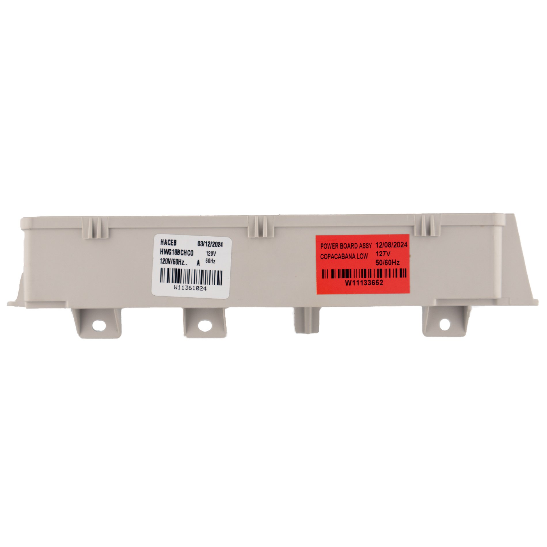 Tarjeta control panel de potencia lavadora Haceb Atlas de 18kg original