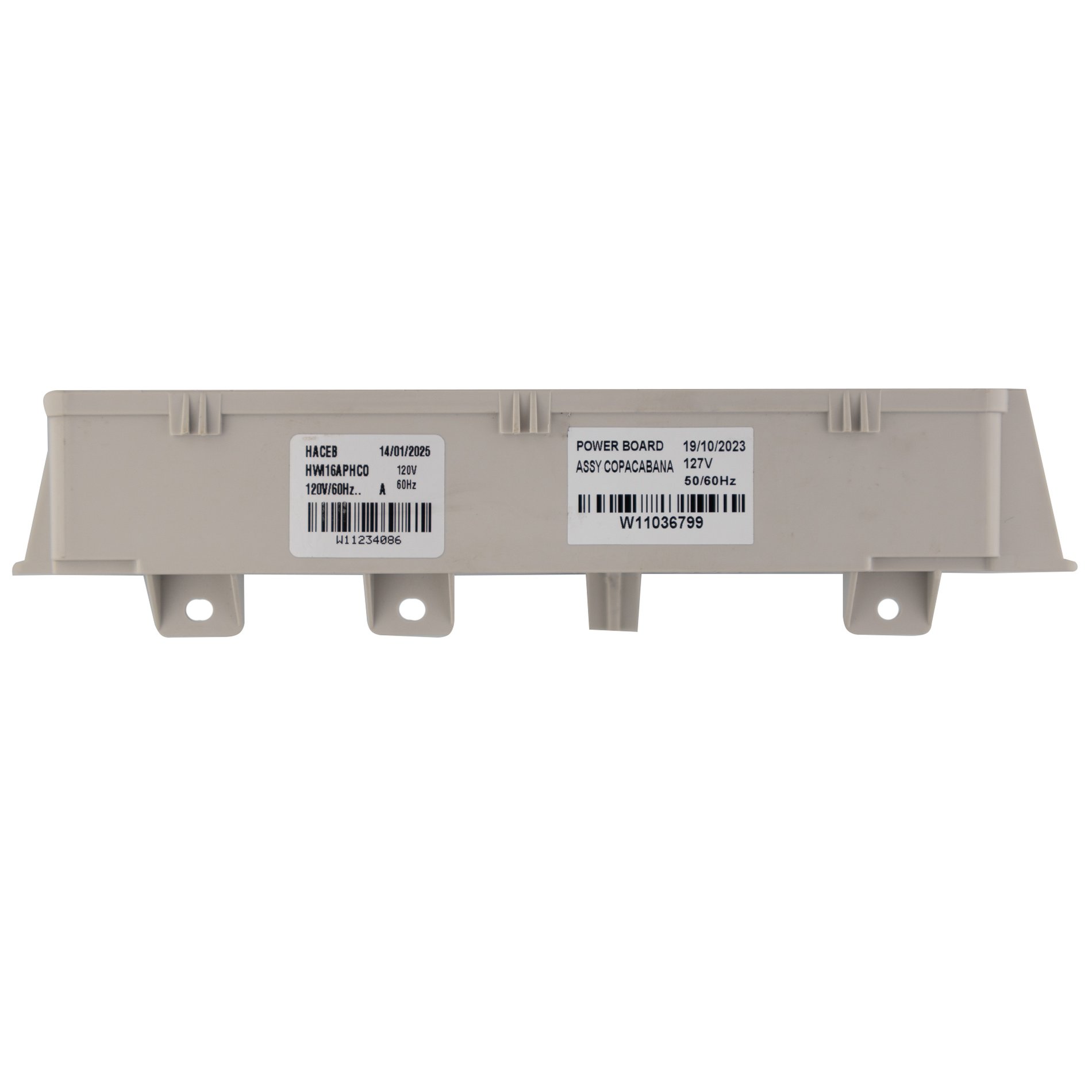 Tarjeta control panel de potencia lavadora Haceb Makhaira (Mass/Stroke) D1600